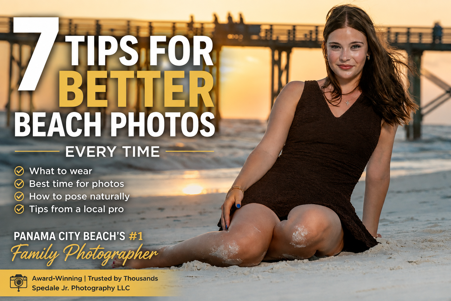 20 Simple Ways to Get Better Family Beach Photos in Panama City Beach